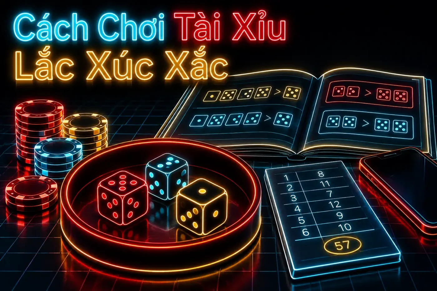 Cách Chơi Tài Xỉu Lắc Xúc Xắc Với Các Loại Cược Khác Nhau