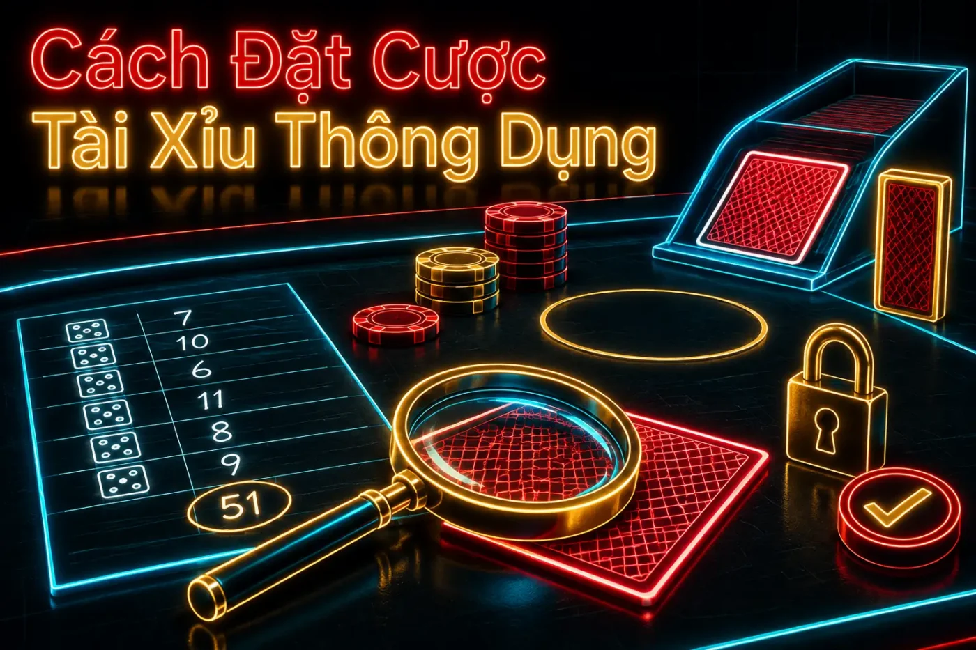 Cách Đặt Cược Tài Xỉu Thông Dụng Tại Bình Dương