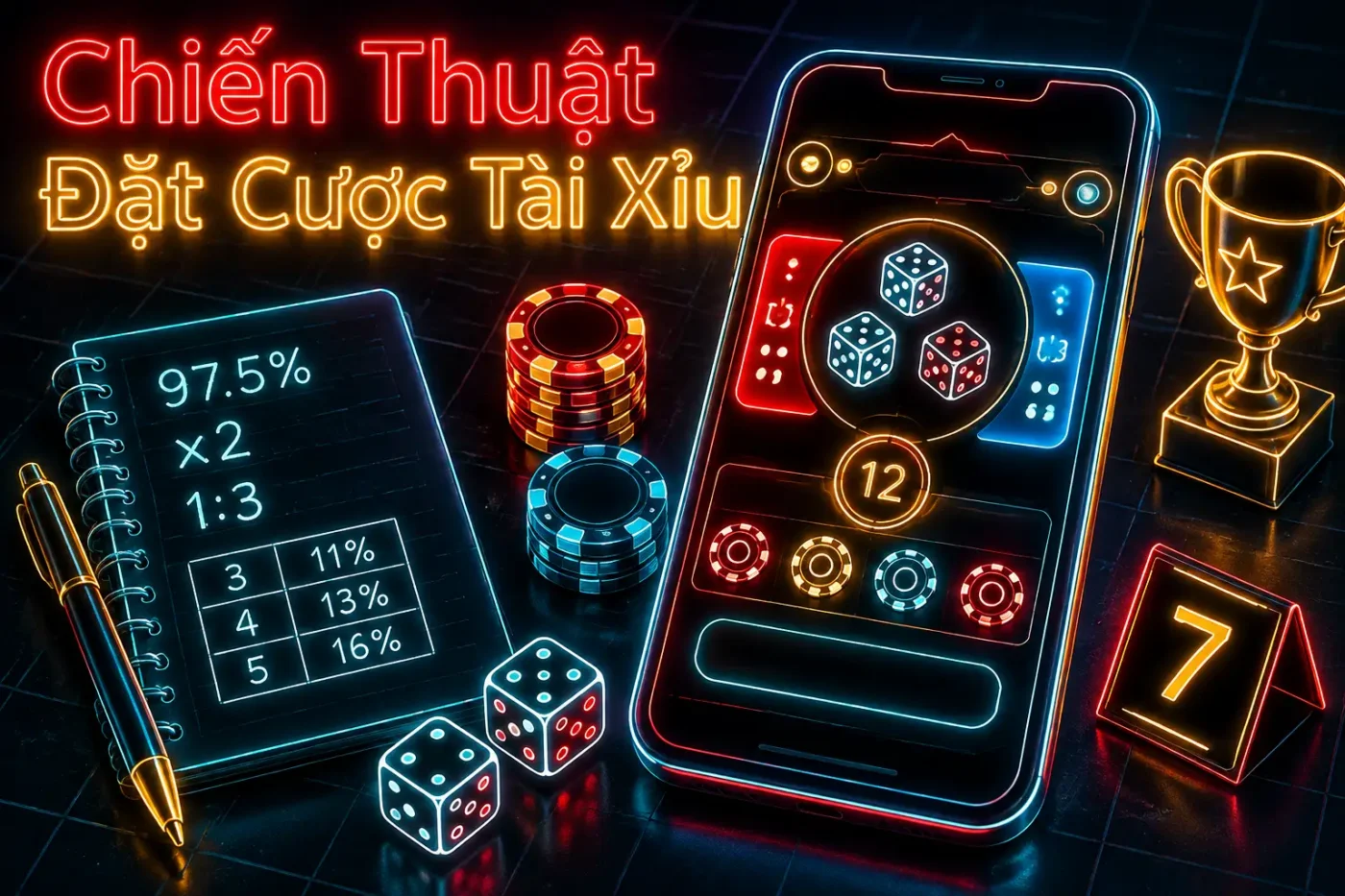 Chiến Thuật Đặt Cược Tài Xỉu Với Mức Độ Rủi Ro Thấp