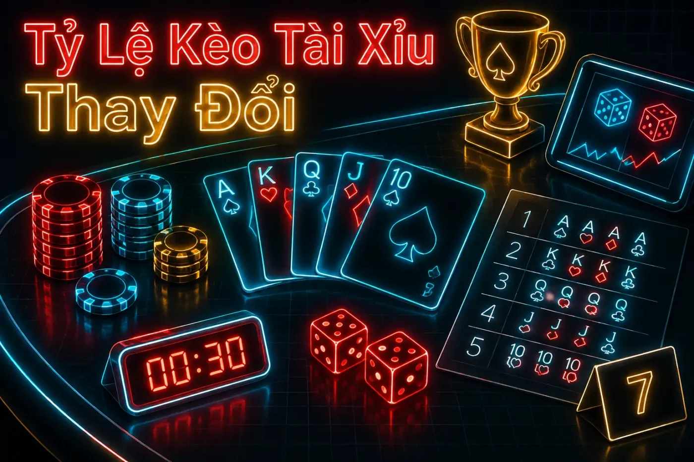 Tỷ Lệ Kèo Tài Xỉu Thay Đổi Như Thế Nào Theo Thời Gian