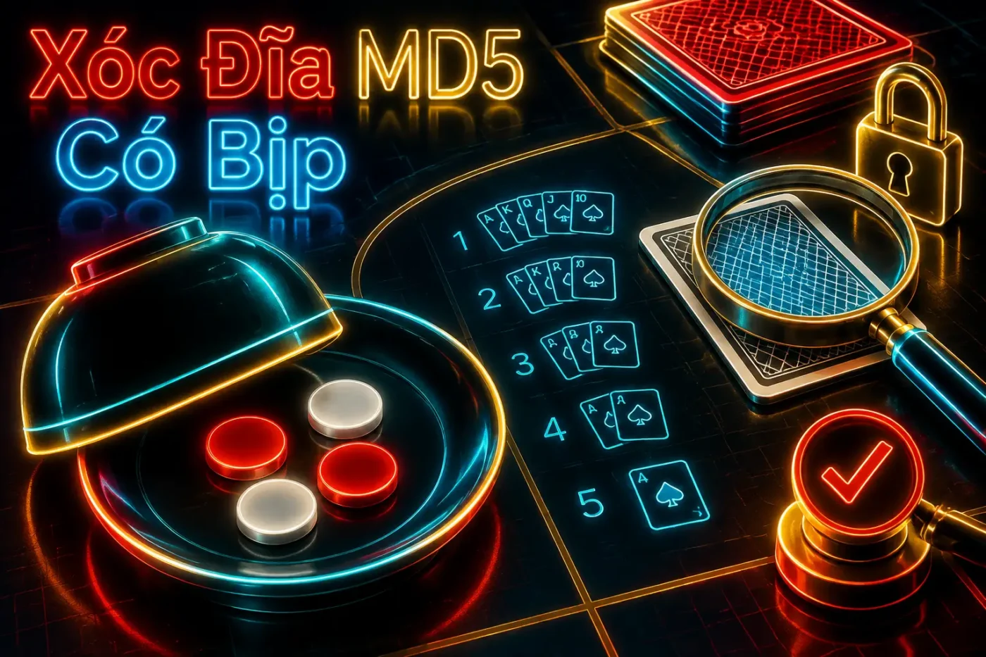Xóc Đĩa MD5 có bịp không